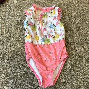 Girls 2t Disney princess swim suit